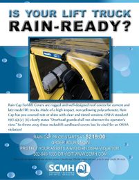 Is Your Lift Truck Rain-Ready?