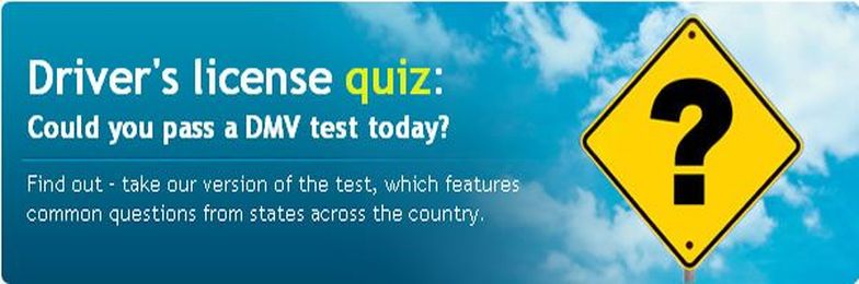 Would you pass your driving license test?