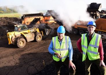 Recycling a profit from discarded garden waste