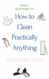 How To Clean Your Dance Stuff Like A Pro