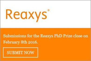 Are you Reaxys PhD Prize material?