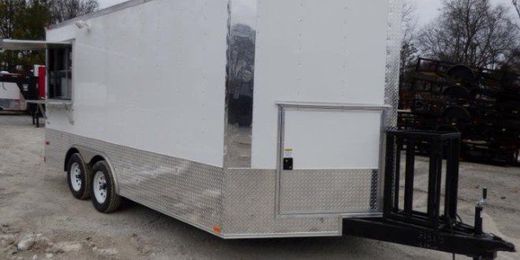 Advantages of a V-nose Concession Trailer: Options and Additions