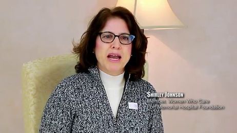 Shirley Johnson for "Women Who Care"