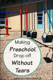 Making preschool drop-off without tears