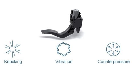Bosch active gas pedal helps cut fuel use by 7%