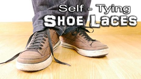 Self-Tying Shoe Lace Trick