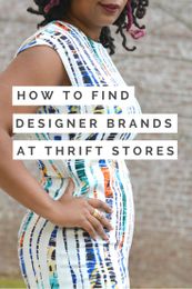 How to Find Designer Brands at Thrift Stores