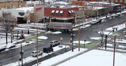 Clearing snow from protected bike lanes: The ins and outs