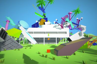This online game gives you the chance to deface Corbu's iconic Villa Savoye