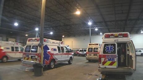 How do AMR paramedics deal with weather & construction?