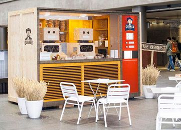 Quaker Creates Pop-up Breakfast Bot Giving Away Free Breakfast