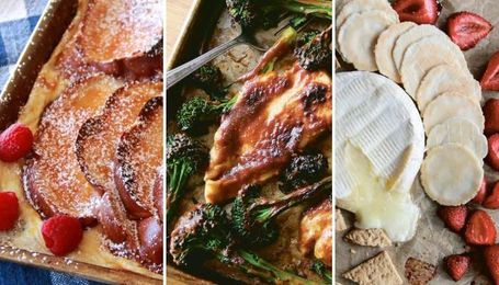 Spend less time in the kitchen by cooking your next meal on a sheet pan