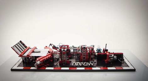 This LEGO Paper Airplane Factory Makes Hand-Folding Look Like a Joke 