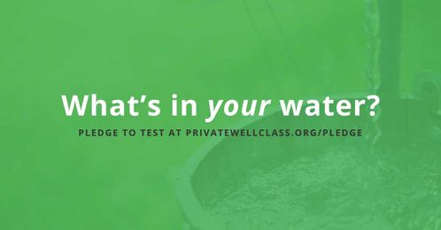 Pledge to Test Your Well Water