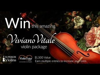 [CONTEST] Win a Viviano Vitale Violin Package