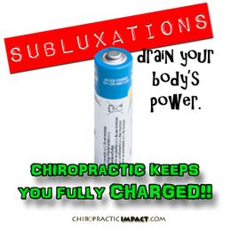 Chiropractic Keeps You Powered Up!