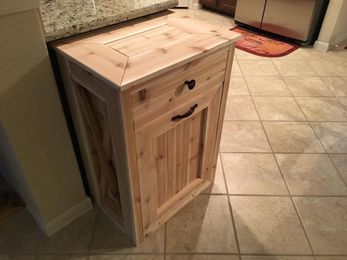 Tilt Out Garbage Can