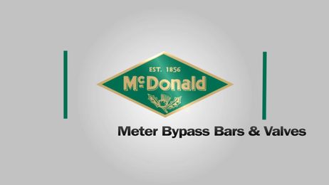 Meter Bypass Bars & Valves