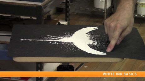 Screen Printing How-To: White Ink Basics