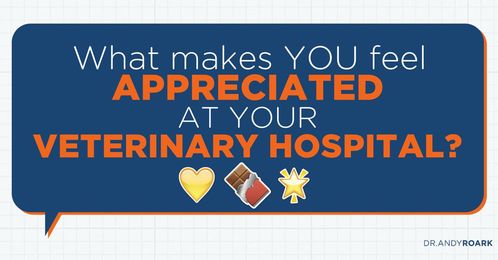 What Makes YOU Feel Appreciated at Your Veterinary Hospital?