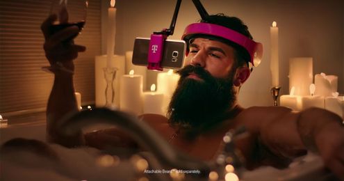 T-Mobile creates a helmet to help you get your binge on everywhere
