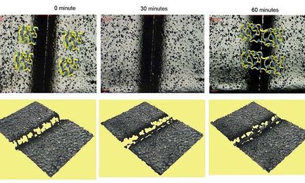 The plastic that HEALS itself when placed on the body