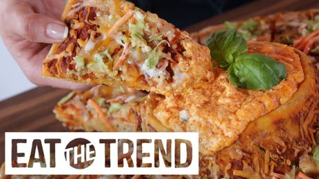 How to Make Volcano Pizza