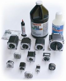 Adhesives in Stepper Motors