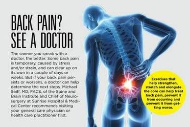 Dealing with back pain? Try these options