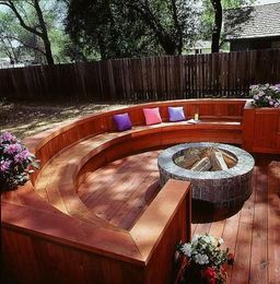 Outdoor Ideas Using Redwood