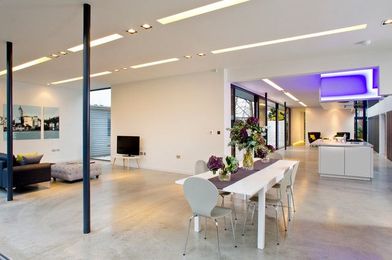 18 Stunning Polished Concrete Flooring Interiors Design Ideas