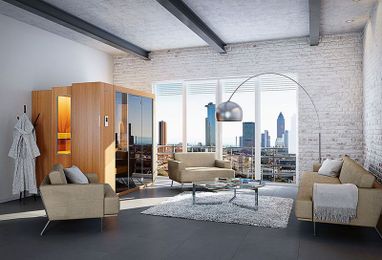Furniture-Inspired Private Saunas : private sauna