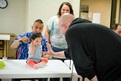Single Dad Learns How To Do Daughter's Hair, Starts Class To Teach Others