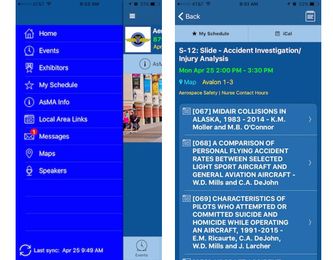 AsMA medical meeting app is an example of how to do it right