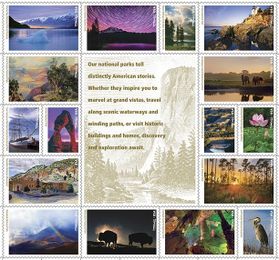 16 National Parks Get Their Own Stamps