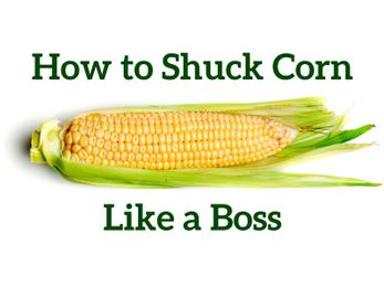 How to Shuck Corn in the Microwave