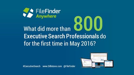 Find out what 800 executive search professionals did in May