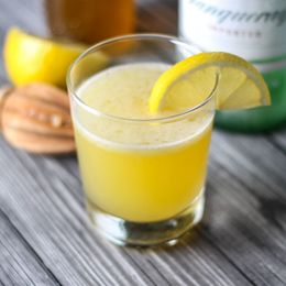 A Cocktail Made with Honey