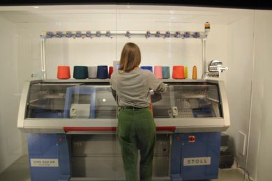 Designers Hacked an Industrial Knitting Machine to '3D Print' Unique Pieces