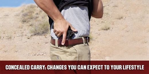Carrying Concealed: Changes You Can Expect to Your Lifestyle