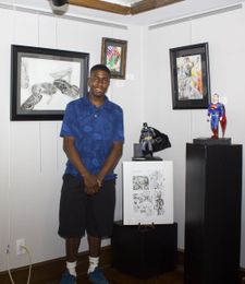 Soldier uses art to express himself