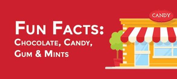 Fun facts about the companies that make chocolate, candy, gum and mints.