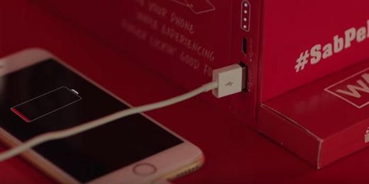 KFC: Have Some Fried Chicken, and Charge Your Phone!