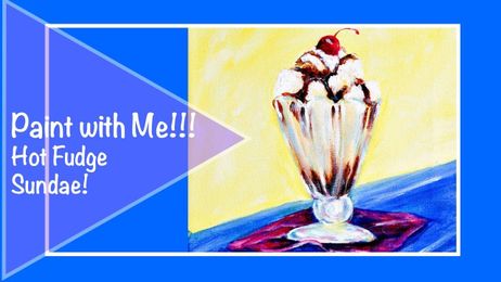 🖌🎨🍨How to paint an ice-cream sundae🎨🍨🖌