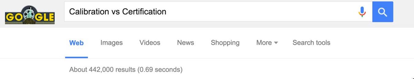 Certified or Calibrated: What do you really want?
