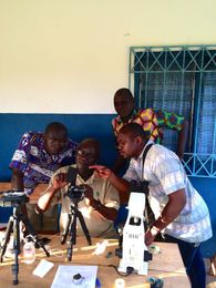 Mobile, phone-based microscopes work well in the field with minimal training