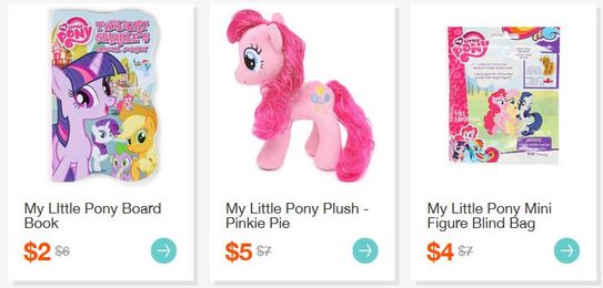 My Little Pony Toys, Starting at $2