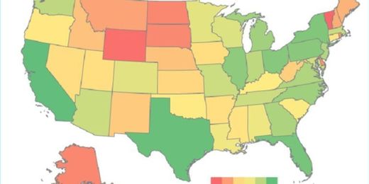 Are These The Most Tech-Savvy States? This Map May Surprise You
