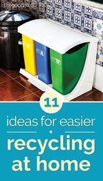 11 Ideas to Make Recycling Easier at Home