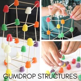 Building Gumdrop Structures Engineering Activity